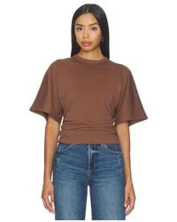 Pistola - Veronica Kimono Sleeve Fitted Tee - Lyst