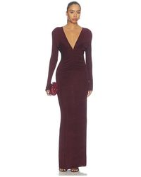 SER.O.YA - Ebony Maxi Dress - Lyst
