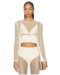 PATBO - Crochet Bloom Top - Lyst