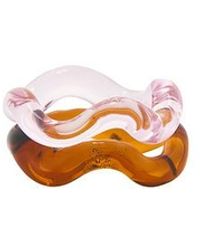 Studio Conchita - Onda Glass Set Of 2 Rings - Lyst