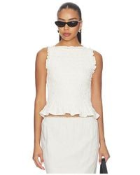 Elodie the Label - Veda Lace Top - Lyst
