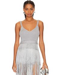 Urban Outfitters - Satine knitted fringe top - Lyst