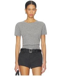 AEXAE - Cashmere Cropped Knit Top - Lyst