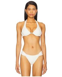 LSPACE - Eco Ocean Rib Isa Bikini Top - Lyst