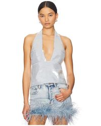 retroféte - Joy Sequin Top - Lyst