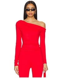AFRM - Bria Top en Red - Lyst