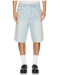 Agolde - Skate Short en Blue - Lyst