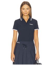 Khalhon - Short Sleeve Performance Polo Top - Lyst