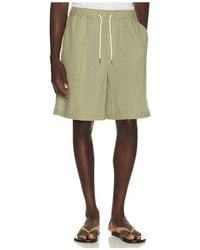 Scotch & Soda - Jacquard Seersucker Bermuda Shorts - Lyst