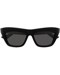 Bottega Veneta - Classic Ribbon Cat Eye Sunglasses - Lyst