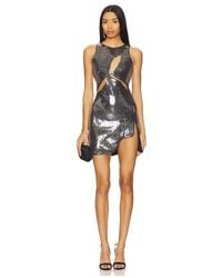 MOTHER OF ALL - Ariel Sequins Mini Dress - Lyst