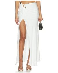 Bardot - Dylan Split Front Maxi Skirt - Lyst