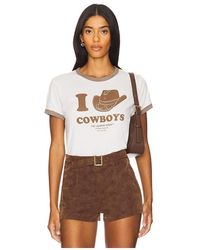 The Laundry Room - I Heart Cowboys Perfect Ringer Tee - Lyst