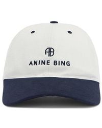 Anine Bing - Gorra Jeremy En Color Ivory, Talla - Lyst