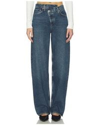 Agolde - Arc Criss Cross Jeans - Lyst