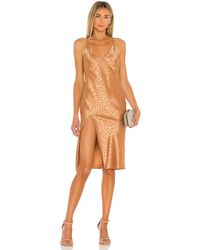 superdown Jinelle Midi Dress - Braun