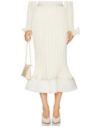 Jonathan Simkhai - Hollis Midi Skirt - Lyst