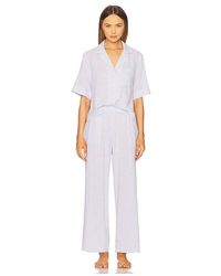 Eberjey - Nautico Relaxed Short Sleeve Pant Pj Set - Lyst