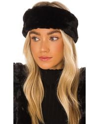 Apparis - Eleni Faux Fur Headband - Lyst