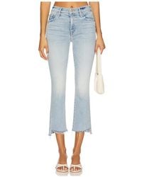 Mother - Bootcut The Insider Crop Step Fray - Lyst
