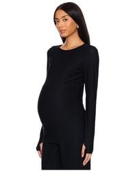 Beyond Yoga - Featherweight Count On Me Maternity Crew Pullover Top - Lyst