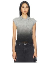 ALIGNE - Lexi Knitted Polo Top - Lyst
