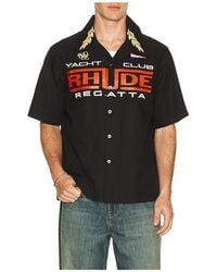 Rhude - Regatta Club Shirt - Lyst