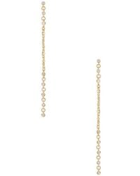 Ettika - Dainty Linear Crystal Earrings - Lyst