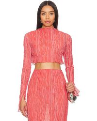 LAPOINTE - Oberteile Mit Hohem Ausschnitt - Lyst