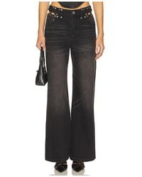 MARRKNULL - Cutout Denim Trousers Jeans - Lyst