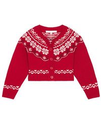 LoveShackFancy - Cardigan Wrenna - Lyst