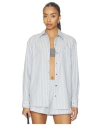 Leset - Yoshi Stripe Classic Button Down - Lyst