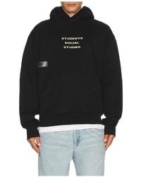 Students Golf - SWEAT À CAPUCHE en Black - Lyst
