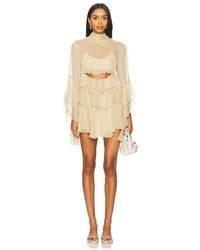 Bardot - Gerüschtes Minikleid Anyssa - Lyst