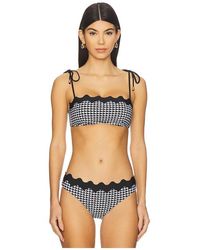 Seafolly - Ric Rac Bustier Bandeau Bikini Top - Lyst
