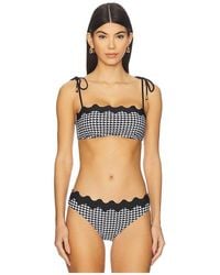 Seafolly - Ric Rac Bustier Bandeau Bikini Top - Lyst