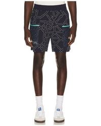 Malbon - Mesh Basket Shorts - Lyst