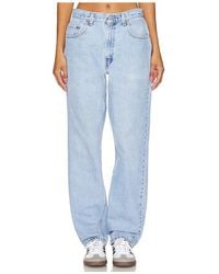 aligrace - Pierna Ancha Ultra Baggy Customs En Color Denim Claro Talla (También En 24, 25, 27, 28, 29, 34) - Lyst