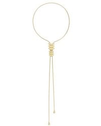 Ettika - Metal Vortex Bolo Lariat Necklace - Lyst