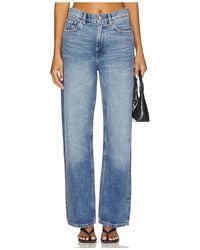 DL1961 - Karmine High Rise Refined Wide Leg Jeans - Lyst