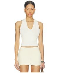 Solid & Striped - The Shelby Top En Color Ivory Talla (También En M) - Lyst