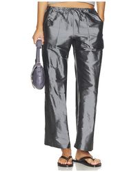DONNI. - The Taffeta Drawstring Cargo Pant - Lyst