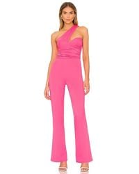 Womens Clothing Jumpsuits and rompers Full-length jumpsuits and rompers Friends Synthetic Conor Jumpsuit in Black Lovers 