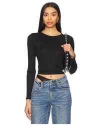 Alexander Wang - Camiseta En Color Negro Talla (También En Xs) - Lyst