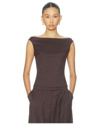 Remain - Off Shoulder Suiting Top - Lyst