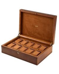 Wolf - Brogue 10 Piece Watch Box - Lyst