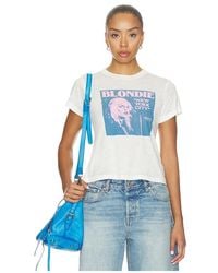 Daydreamer - Blondie Magazine Burnout Vintage Tee - Lyst