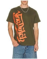 Von Dutch - Vertical Logo Tee - Lyst