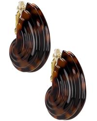 Julietta - Pendientes De Tachuela Jc3 En Color Marrón Talla - Lyst