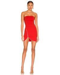 superdown - Nylah Front Zip Dress - Lyst